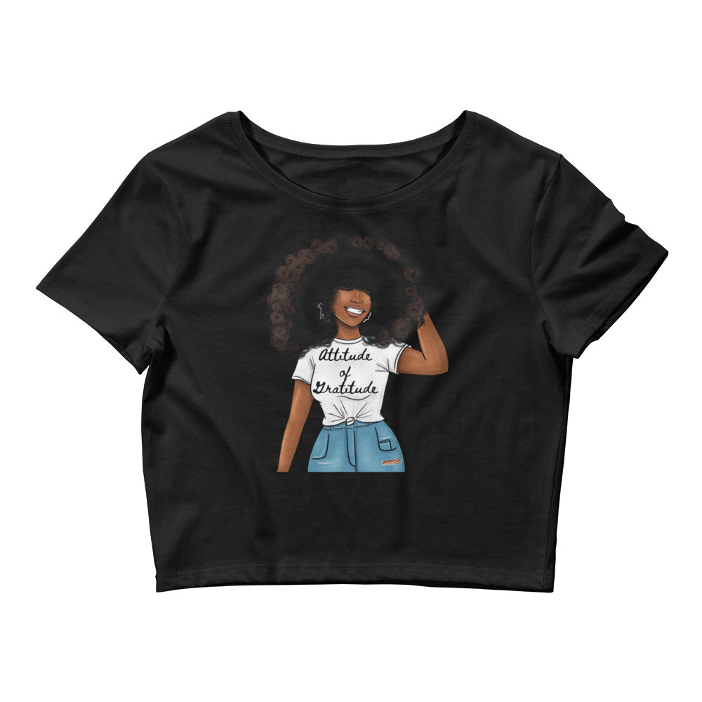 Attitude of Gratitude Crop Top