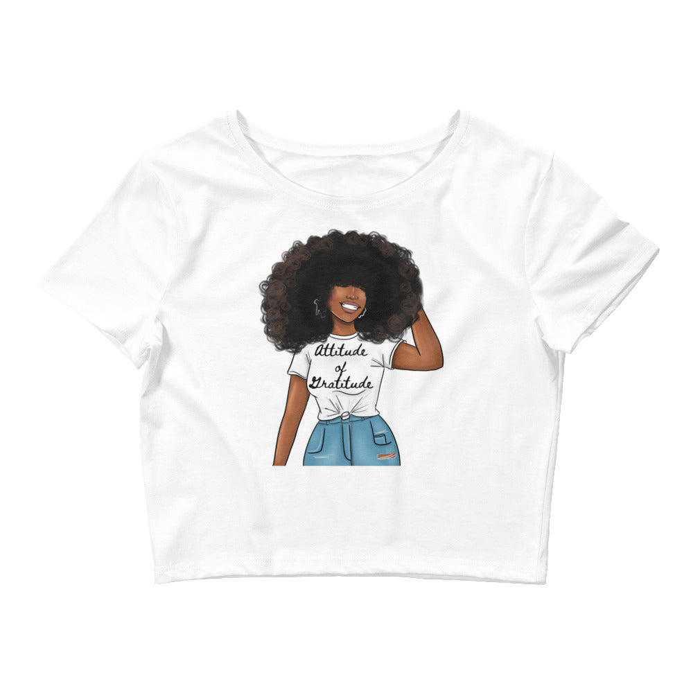 Attitude of Gratitude Crop Top